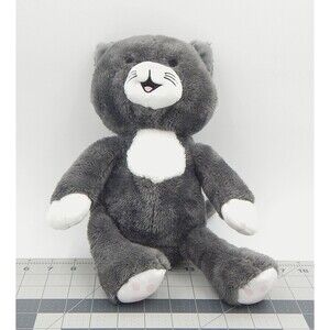 Kohl's Cares If You Give a Cat a Cupcake Plush Kitten Gray 12 In Stuffed Animal